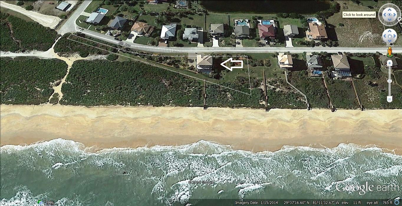 1 Ocean Dune Circle - Palm Coast, FL - Google Earth